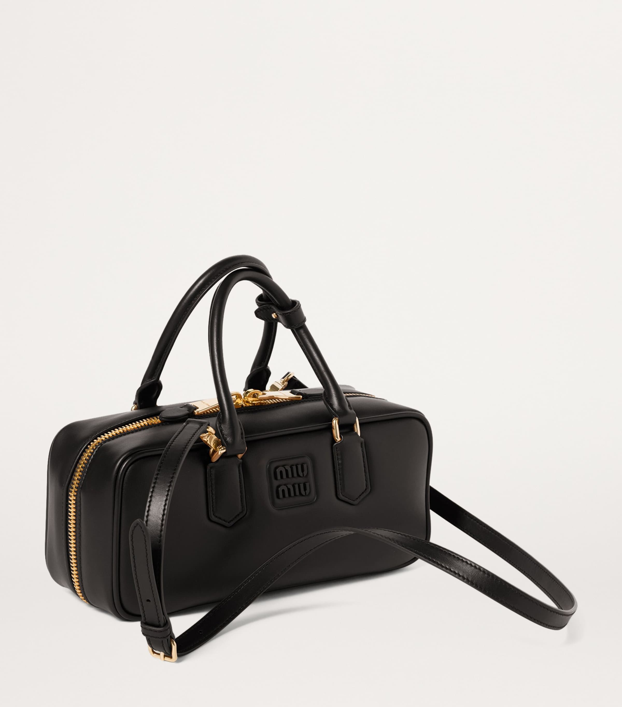Leather Arcadie Top-Handle Bag F0002 Image 2