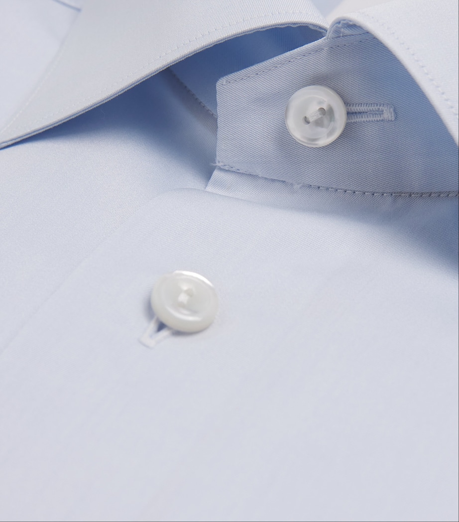 Organic Cotton Elevated Shirt 20 LIGHT BLUE Image 5