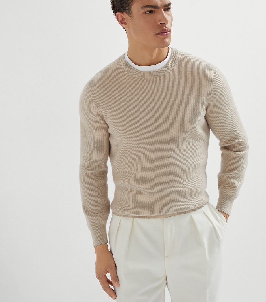 Cashmere Ribbed Sweater CS396 Image 2