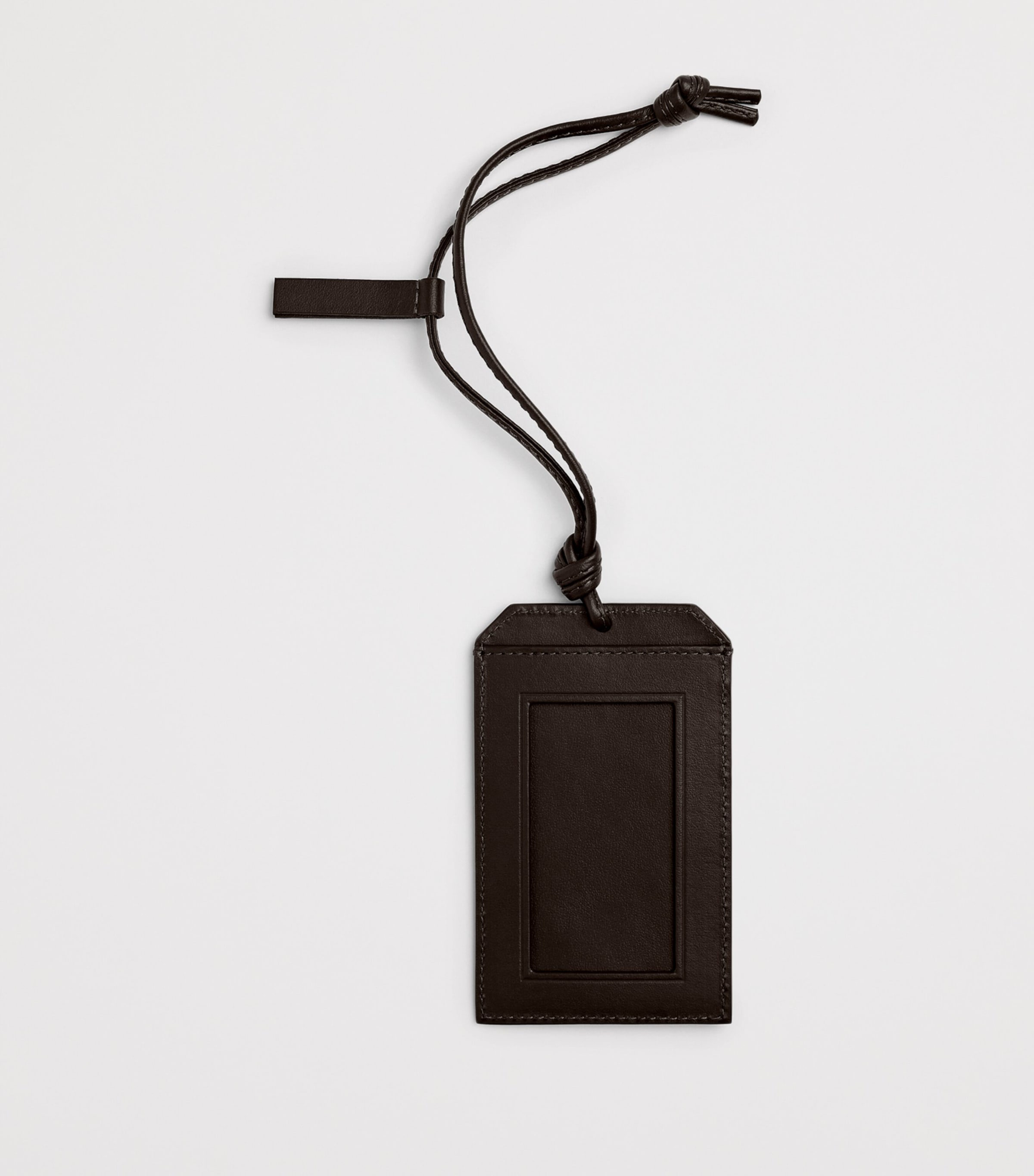 Bottega Veneta Leather Intrecciato Badge Holder Image 3