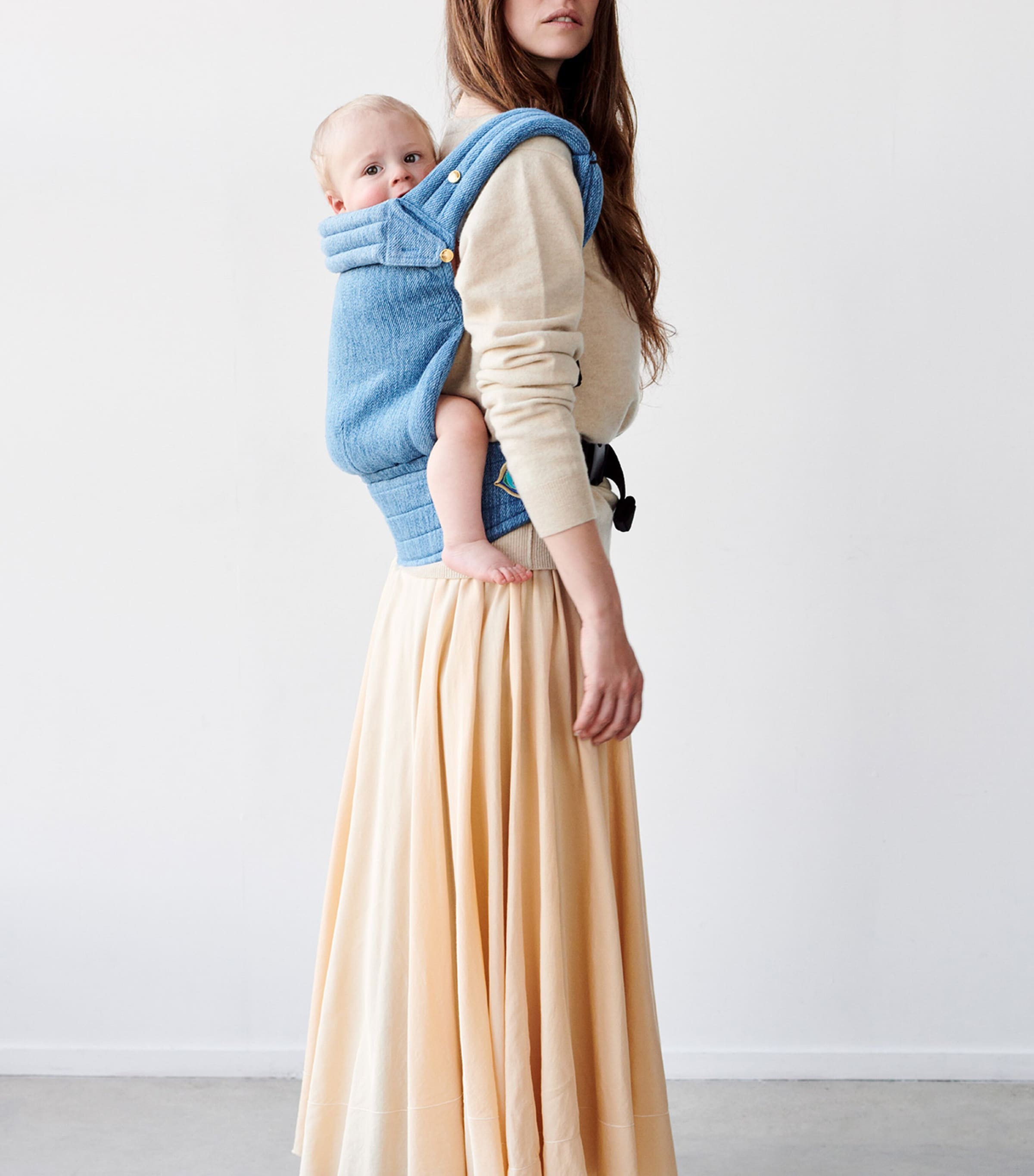 Zeitgeist Baby Carrier Classic Denim BLUE Image 4