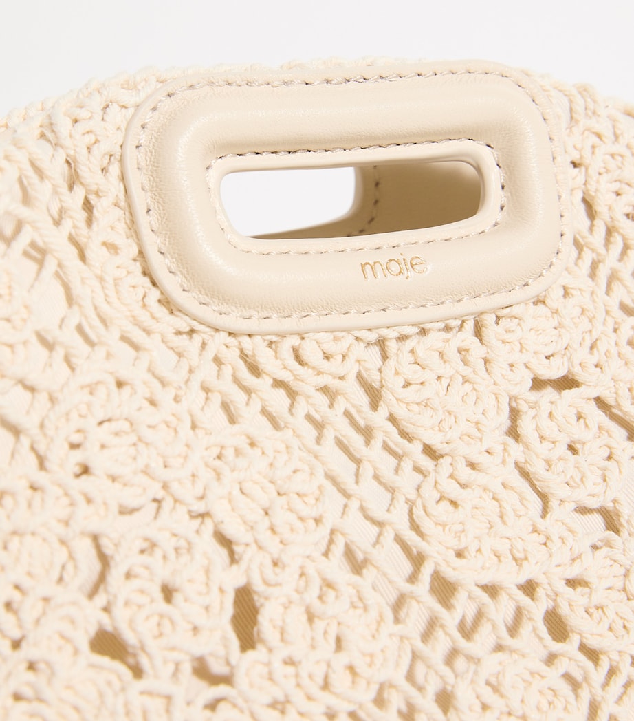 Crochet Miss M Shoulder Bag ECRU Image 6