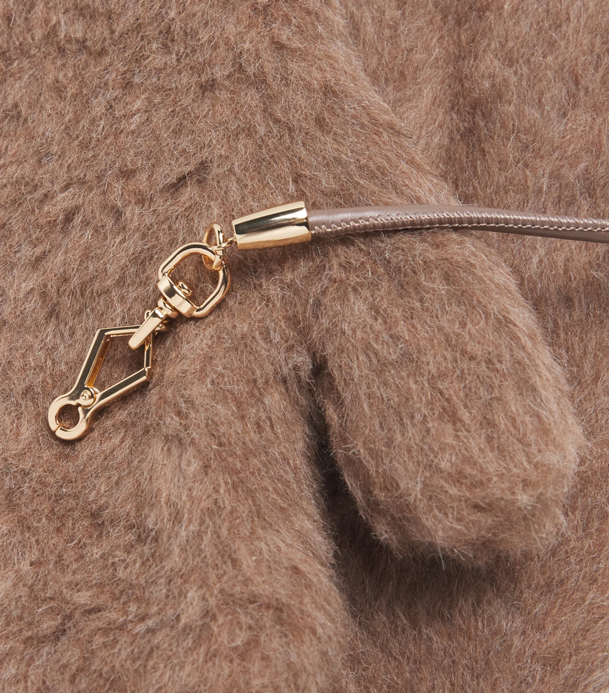 Alpaca-Wool-Silk Gloves BRONZE Image 3