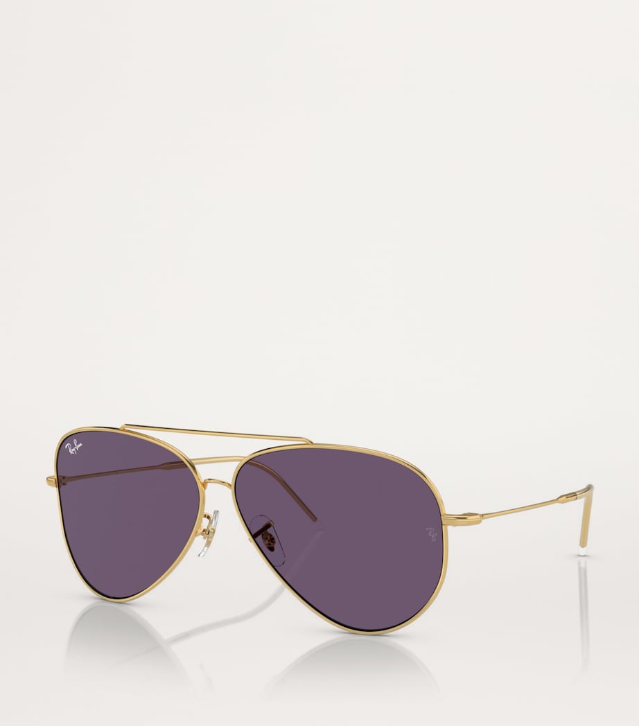RBR0101S Aviator Reverse Sunglasses 001/1A Image 2