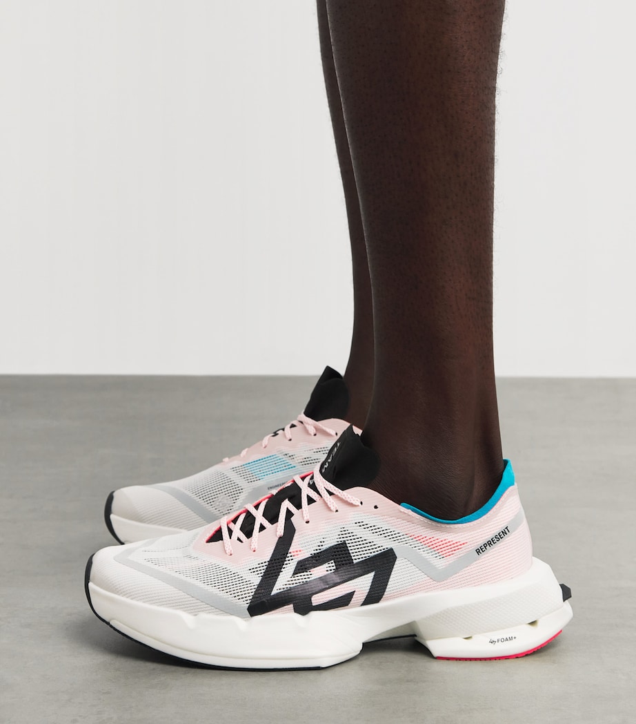 Represent 247 Mens Arc-4 Elite Race Trainers Flat White/jet Black Image 4