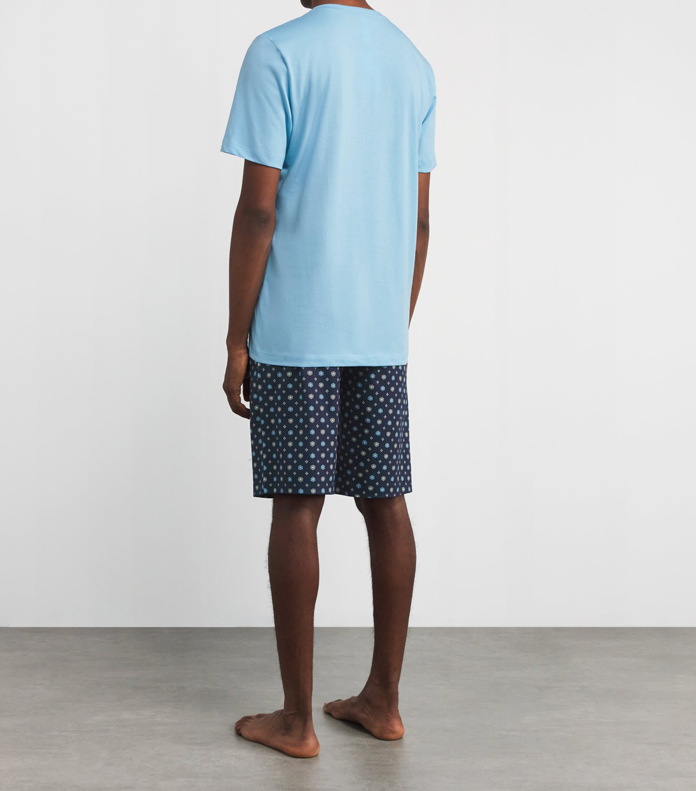 Cotton Night & Day Pyjama Set 3003 REGATT TIE PRNT Image 3