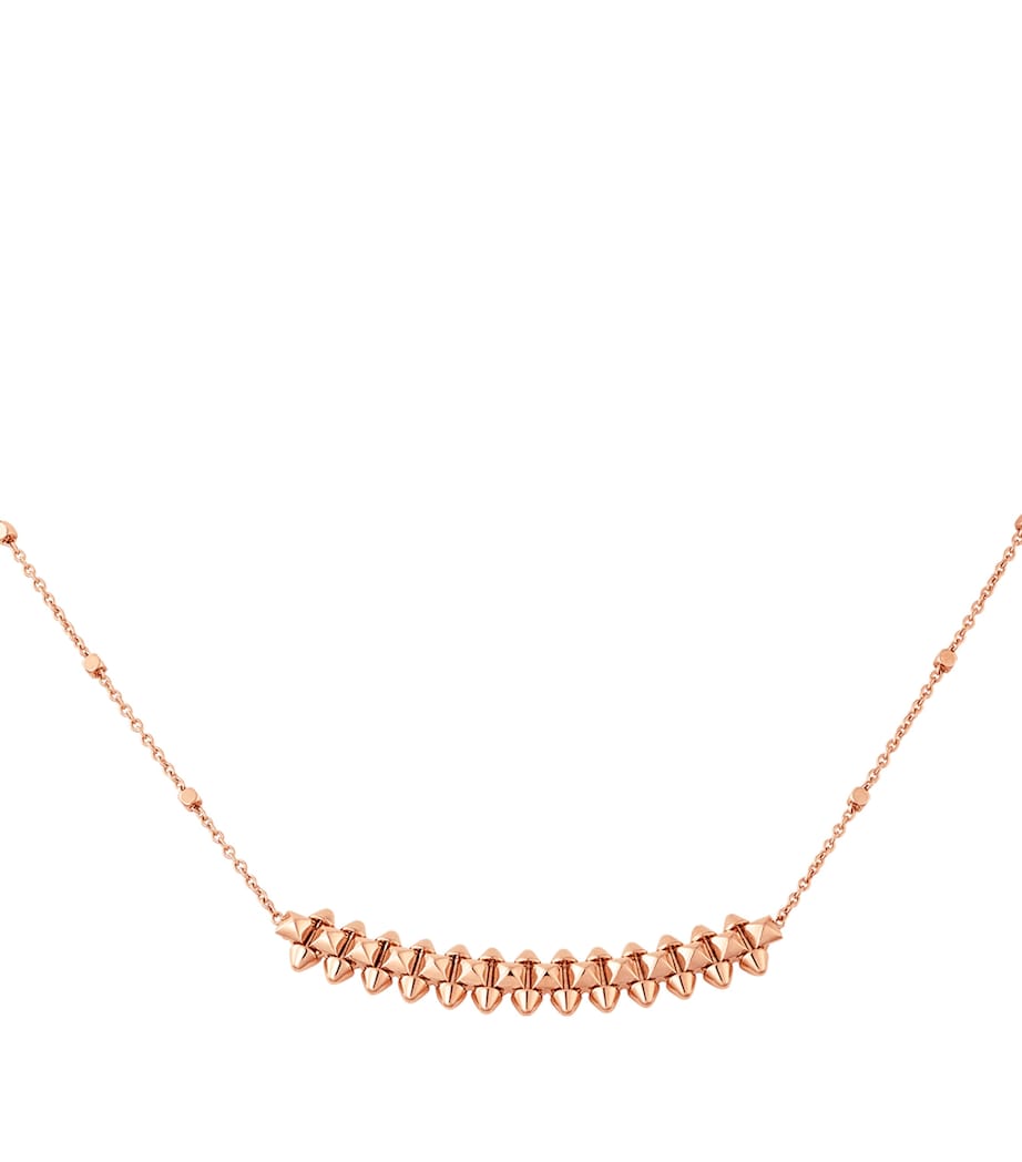Small Rose Gold Clash de Cartier Necklace ROSE GOLD Image 4