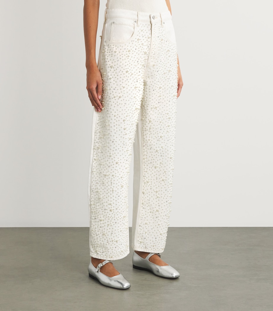 The Pearl Barrel Wide-Leg Jeans AU NATURAL CLEAN Image 3