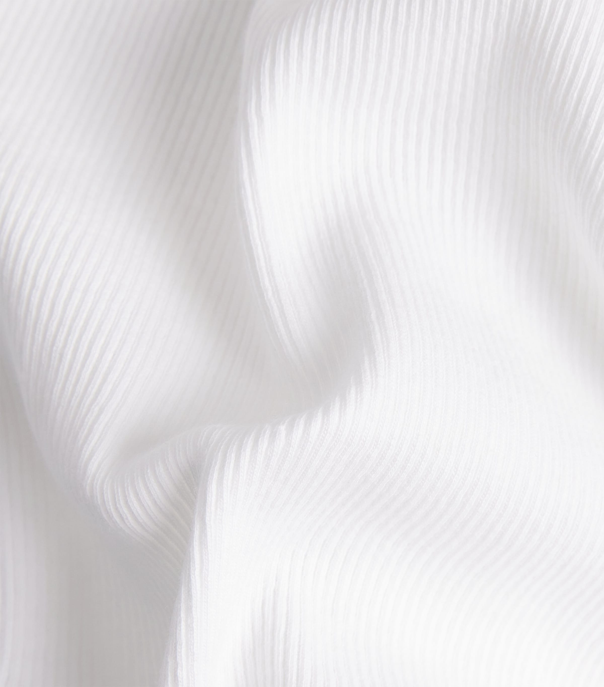 Rag & Bone Womens Ribbed Essential T-Shirt White Image 6