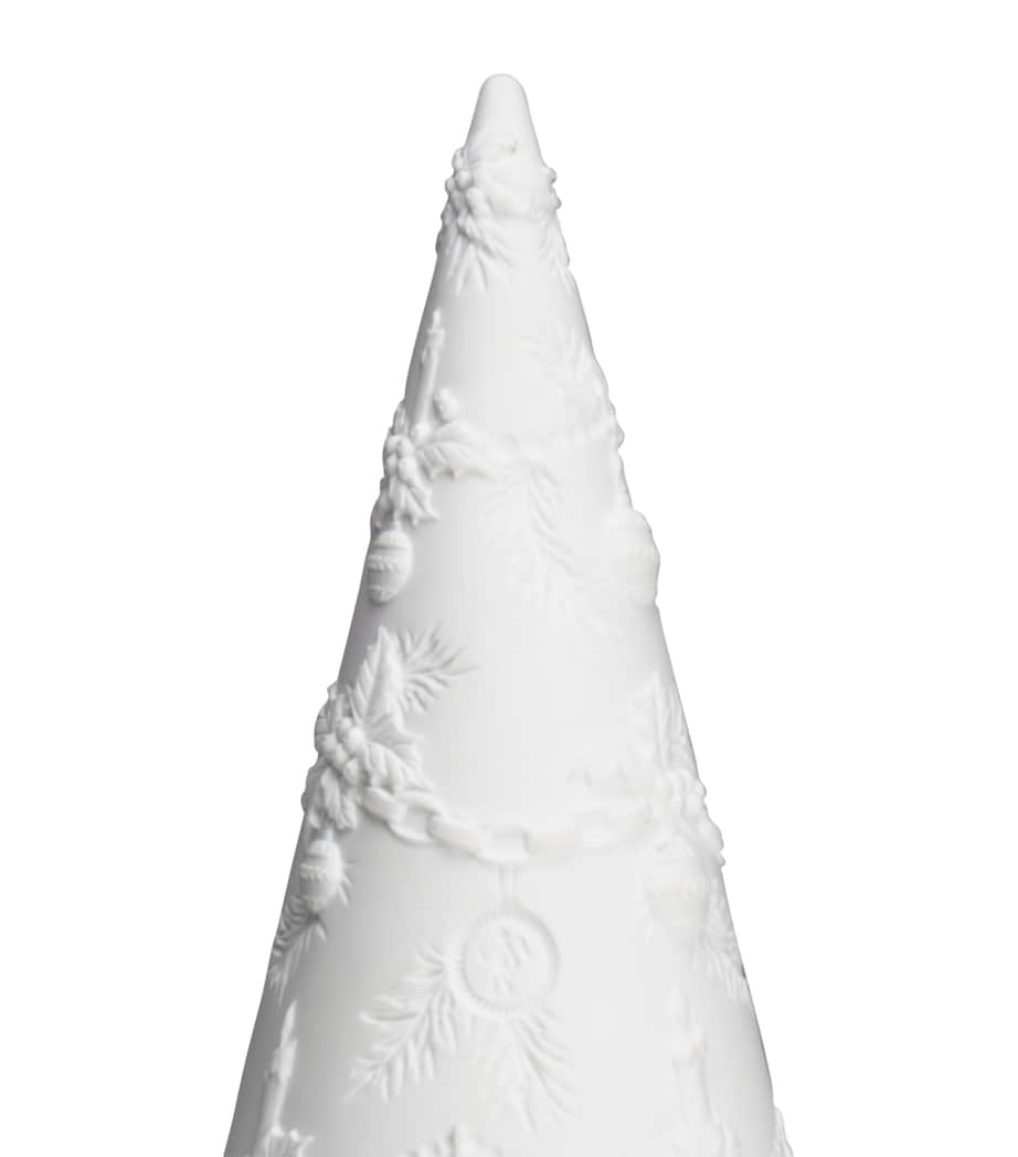 Bone China Christmas Tree Ornament WHITE Image 2