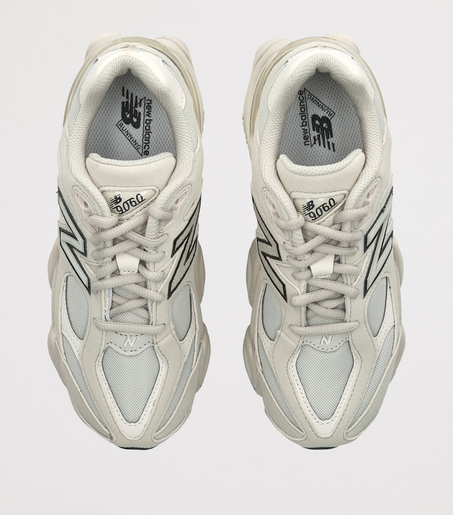 New Balance Kids Leather 9060 Sneakers White Image 4
