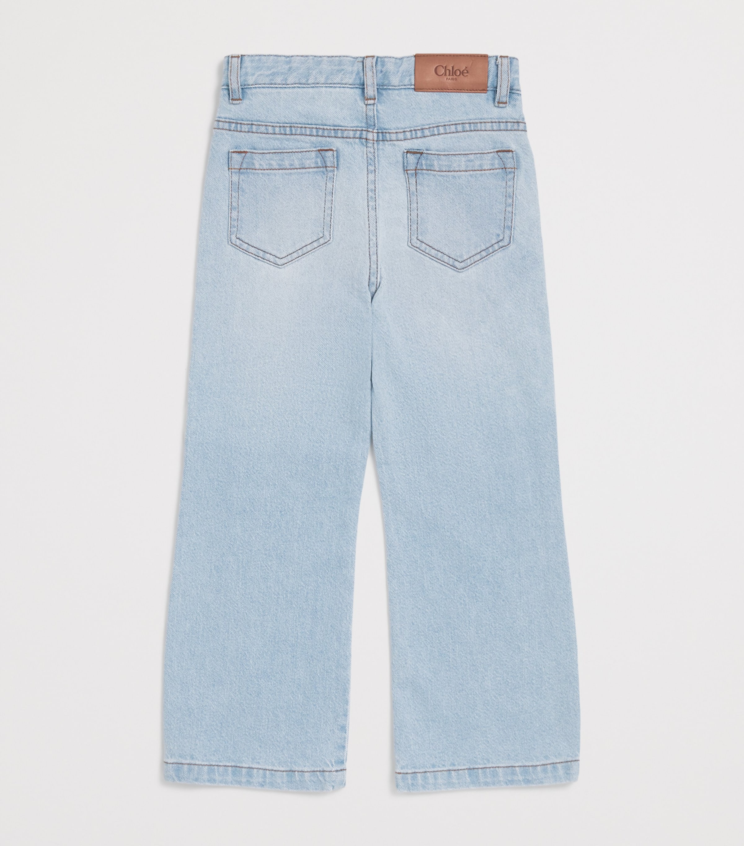 Straight Jeans (4-14 Years) C20834/Z04BLEACH Image 2