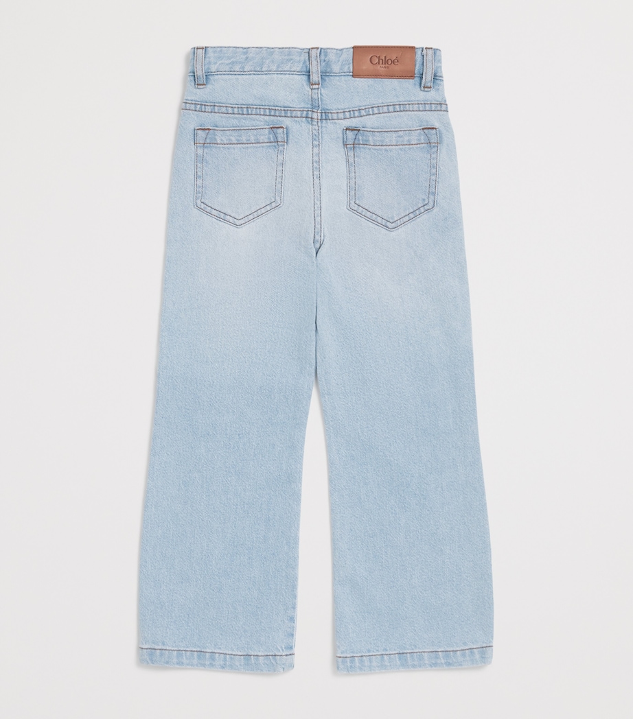 Straight Jeans (4-14 Years) C20834/Z04BLEACH Image 2