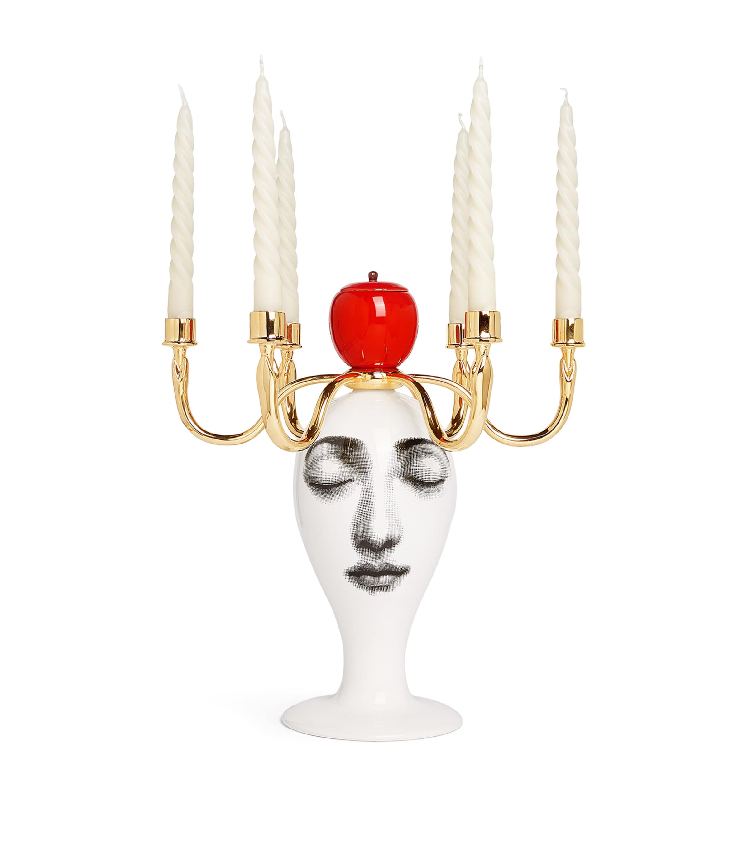 Fornasetti Sul Tardi Candelabra | Home Accessories | Candles | Designers | Fornasetti
