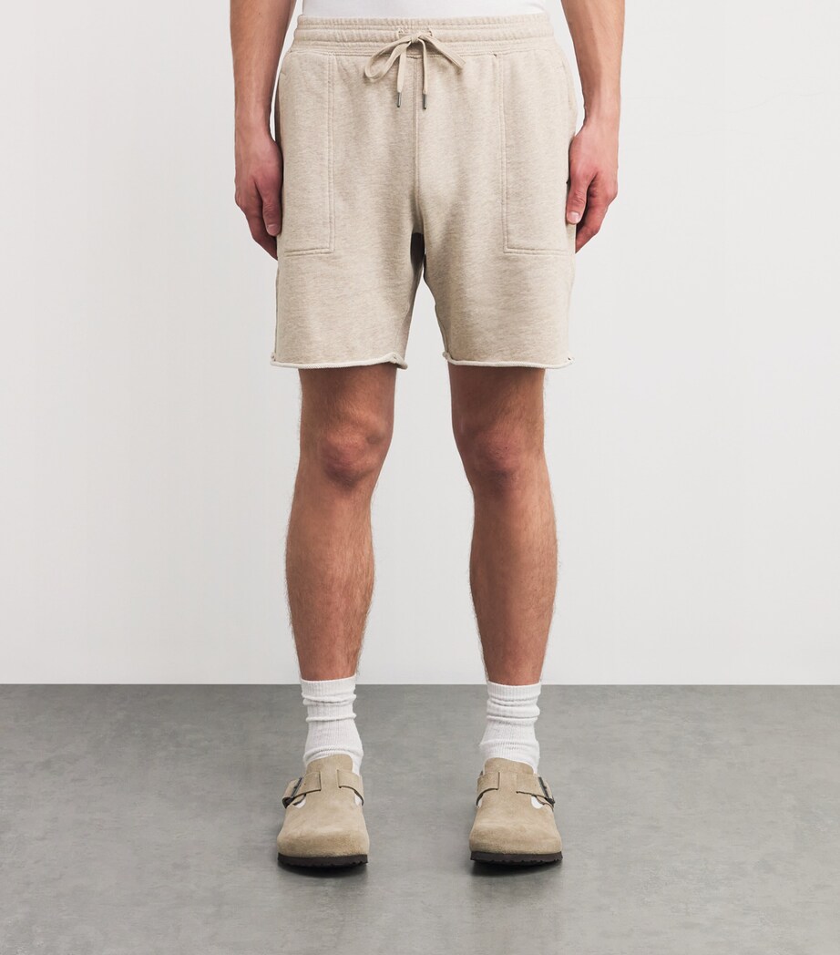 Cotton Jersey Ruiz Shorts HEATHERED OATMEAL Image 3