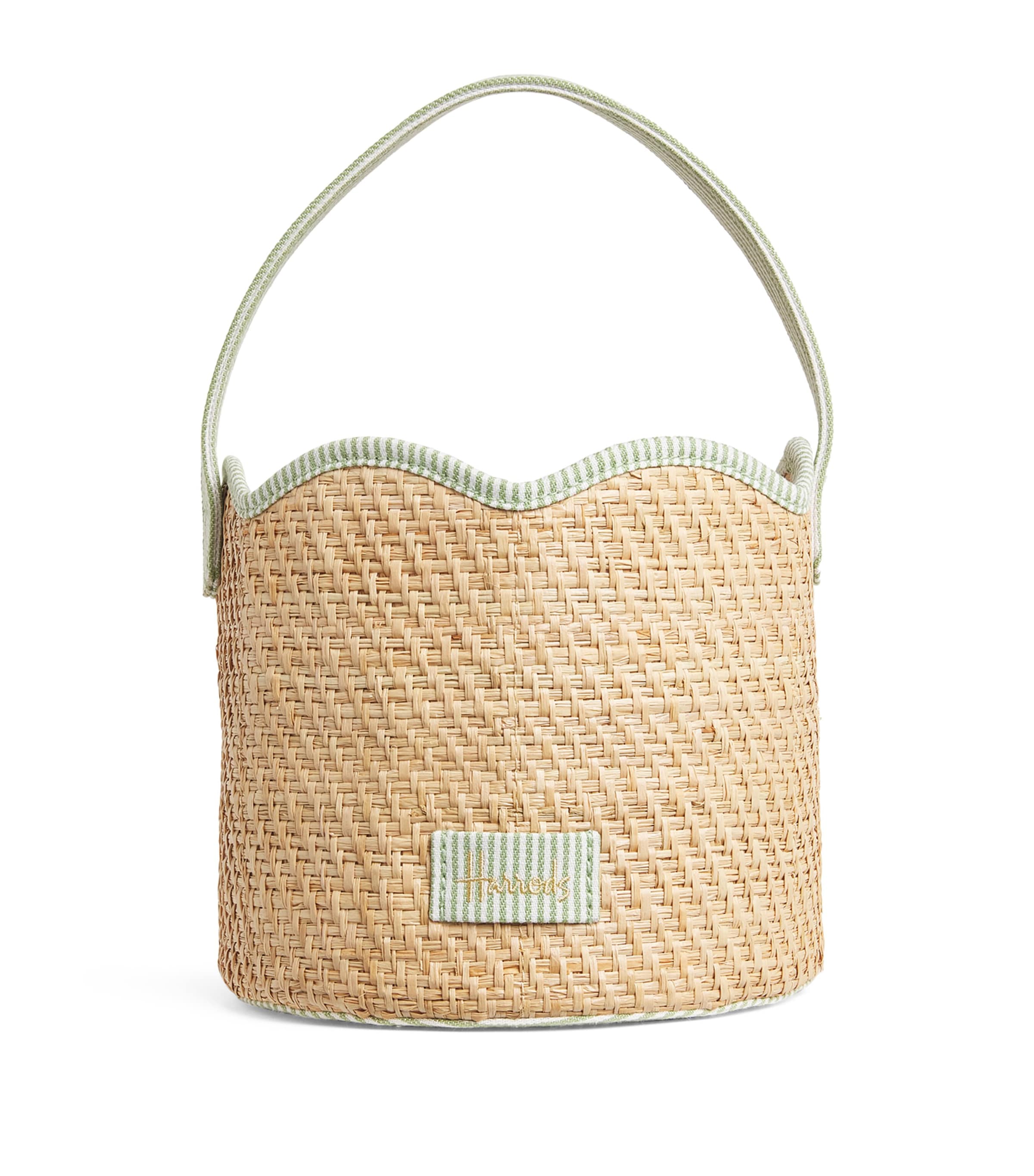 Raffia Easter Egg Basket MULTI Image 1