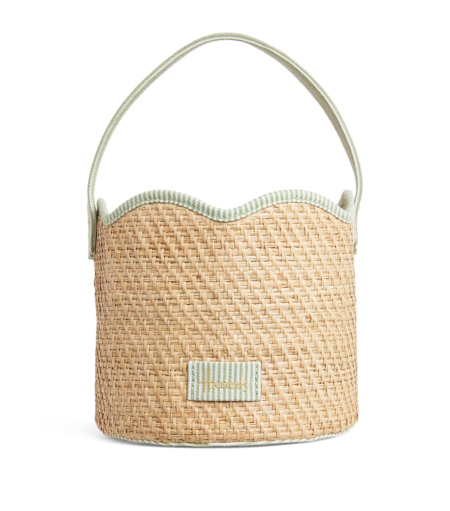 Raffia Easter Egg Basket MULTI Image 1