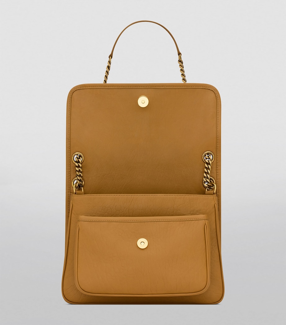 Medium Leather Niki Shoulder Bag 7884 Image 4