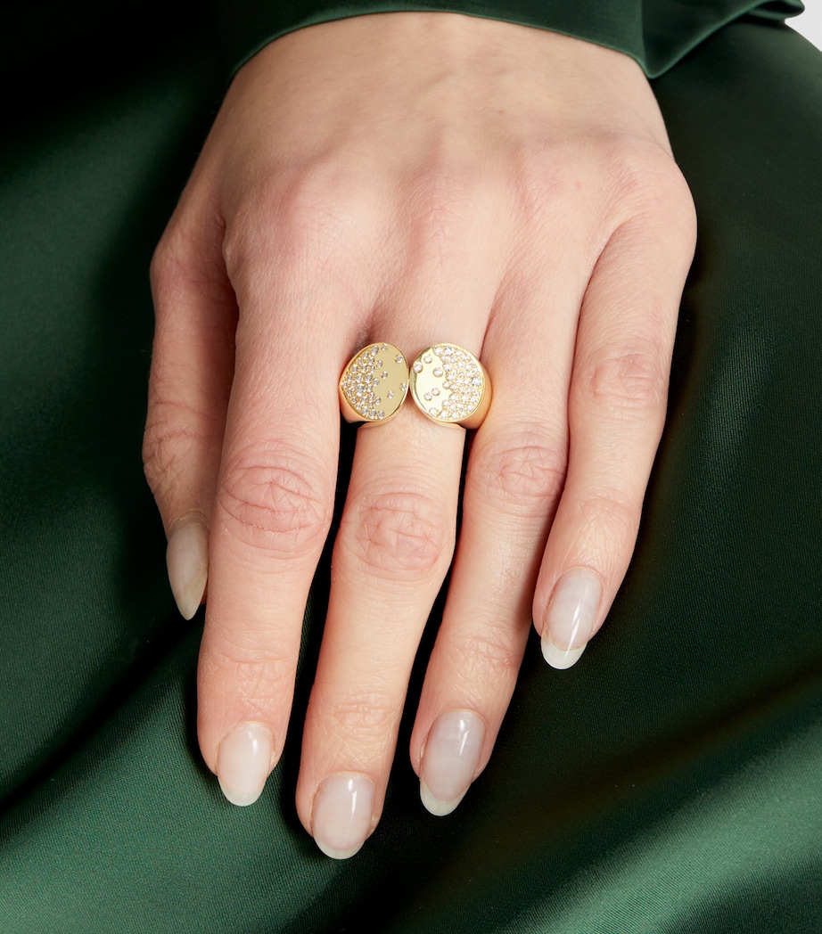 Yellow Gold and Diamond OERA Edition 03 Ring YELLOW GOLD Image 5