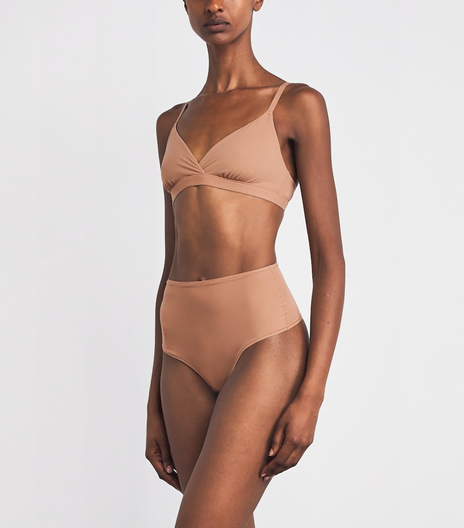Skims Womens Fits Everybody High-Rise Thong Sienna Image 2