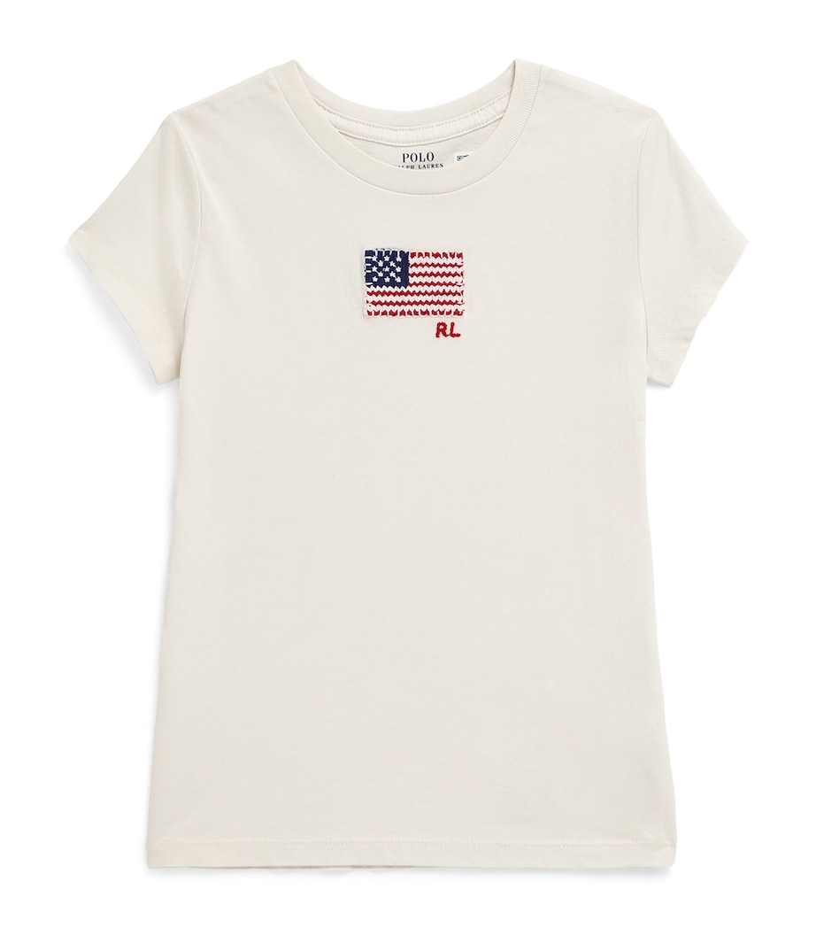 Cotton Flag T-Shirt (2-7 Years) NEVIS Image 1