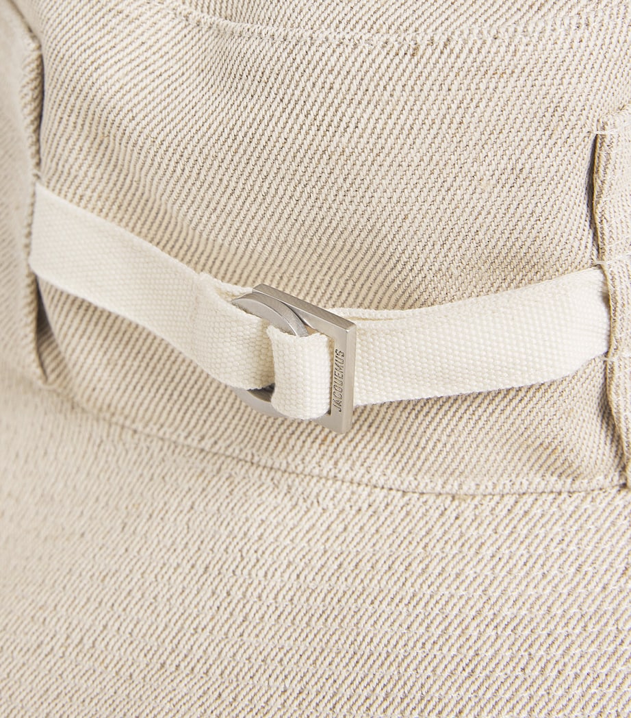 Denim De-Nîmes Bucket Hat 110-OFF-WHITE Image 5