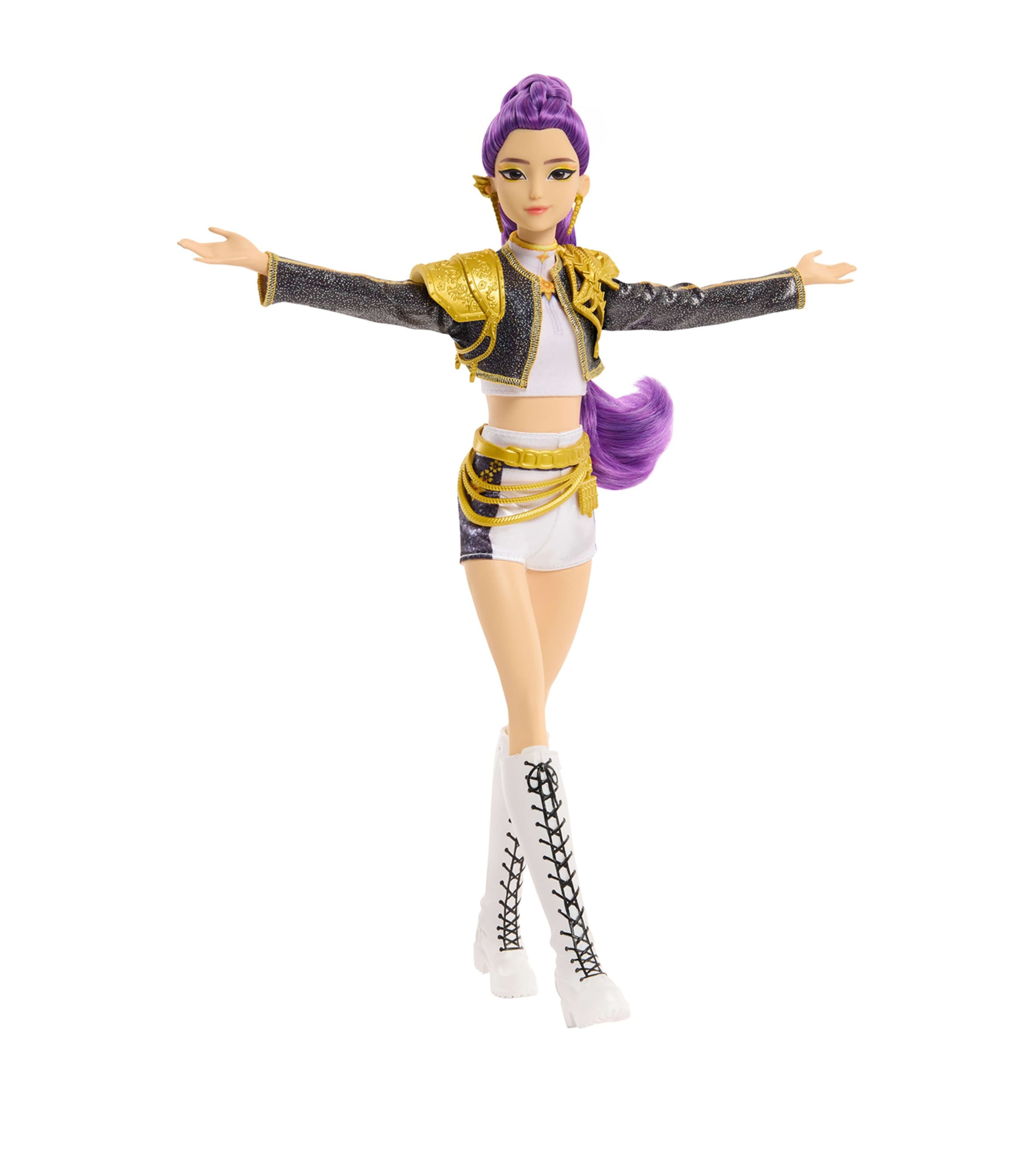 K-pop KPop Demon Hunters Rumi Golden Singing Doll Image 2