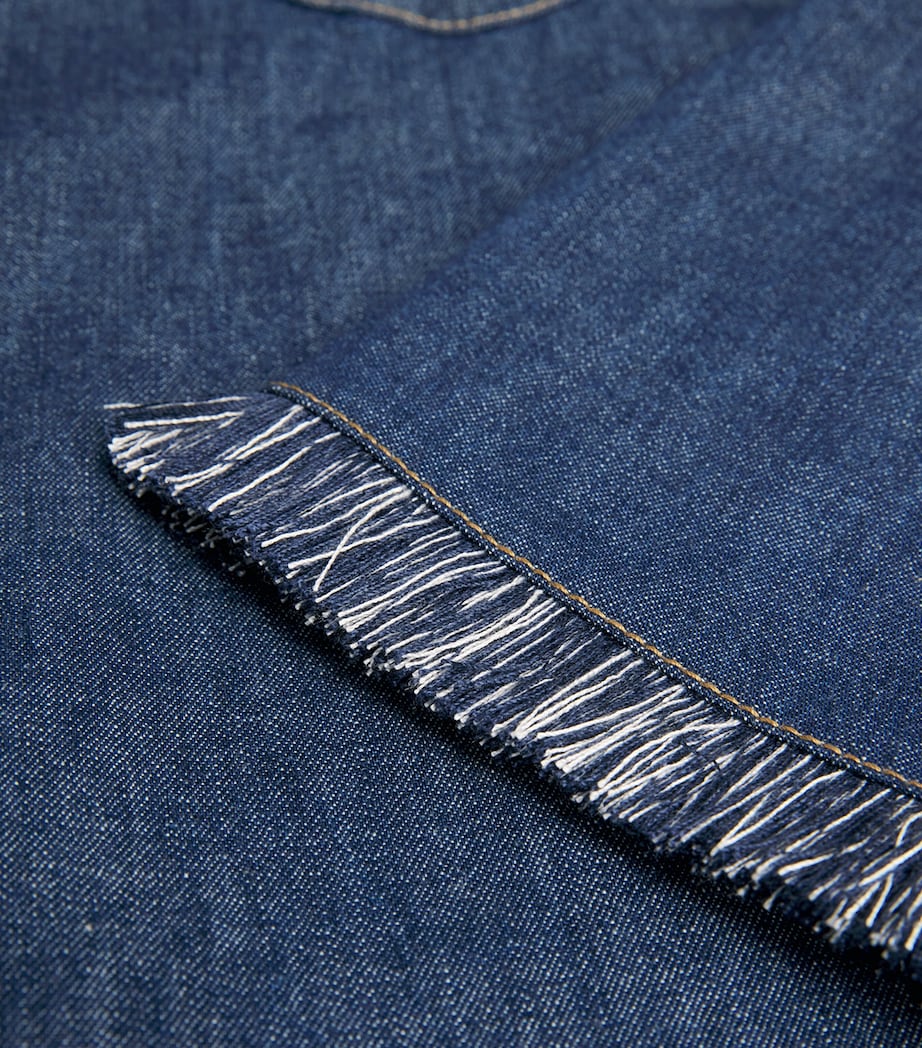 Denim Rhiannon Mini Dress ALN/ATLANTIC Image 5