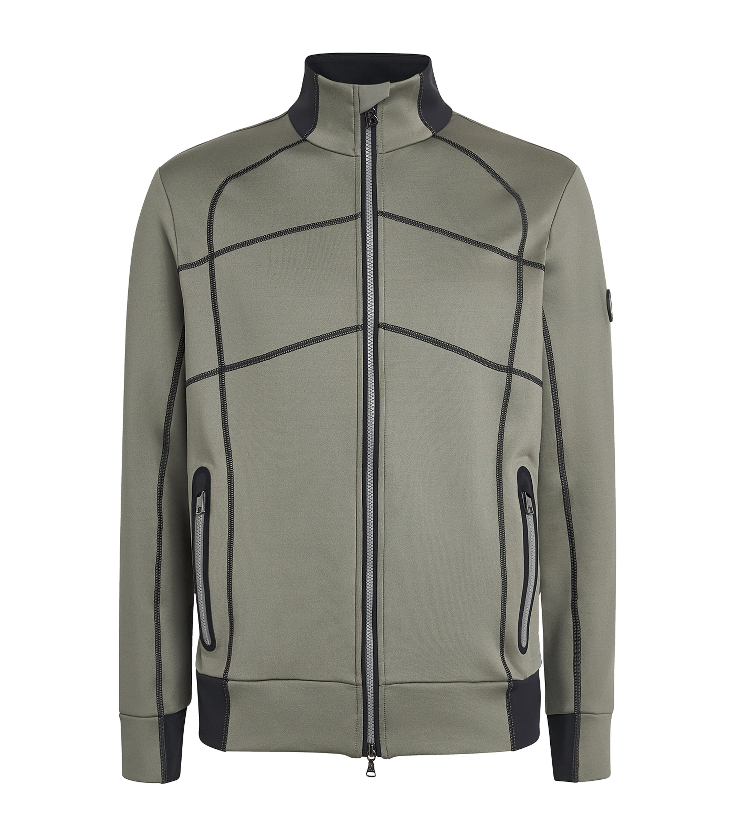 Bogner Mens Mid-Layer Hayo Jacket Slate Green Image 1