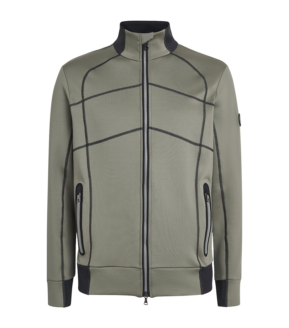 Bogner Mens Mid-Layer Hayo Jacket Slate Green Image 1