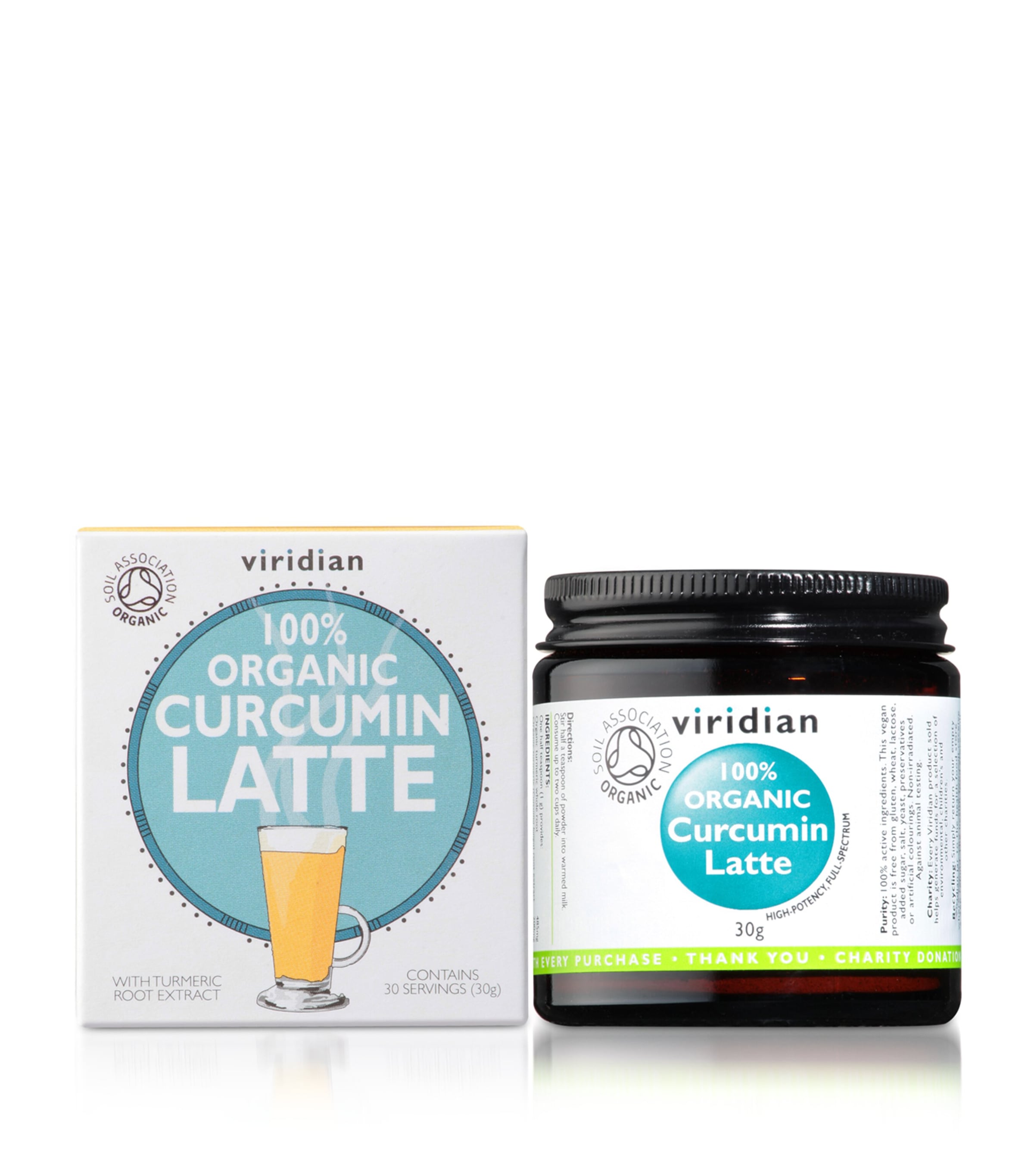 Viridian Organic Curcumin Latte