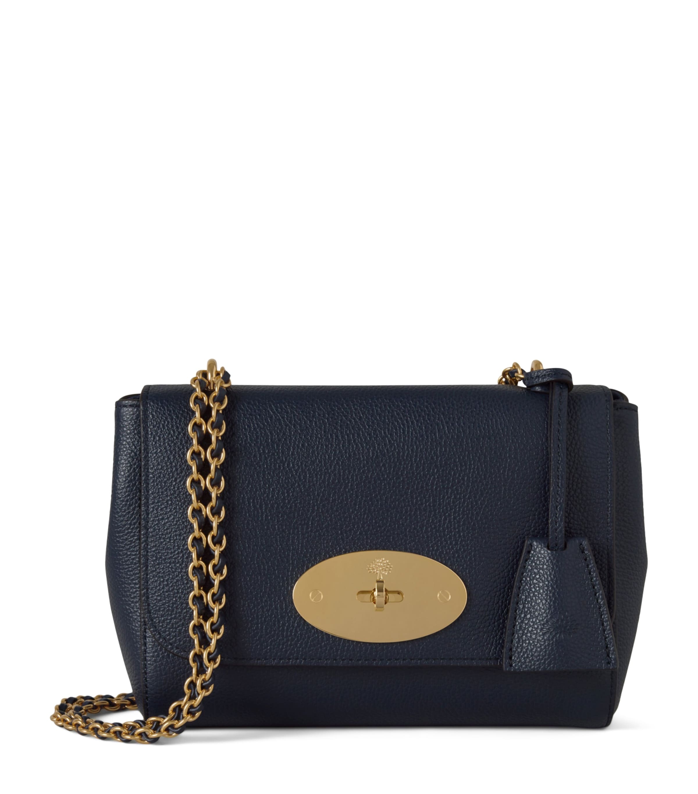 Mulberry Lily Small Shoulder Bag Chain Strap In Blue