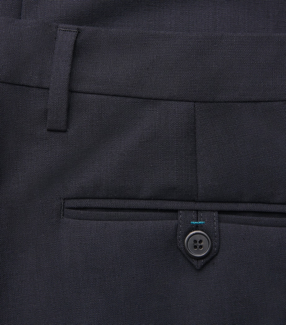 Cotton-Wool Tailored Trousers 76_SLATE Image 5