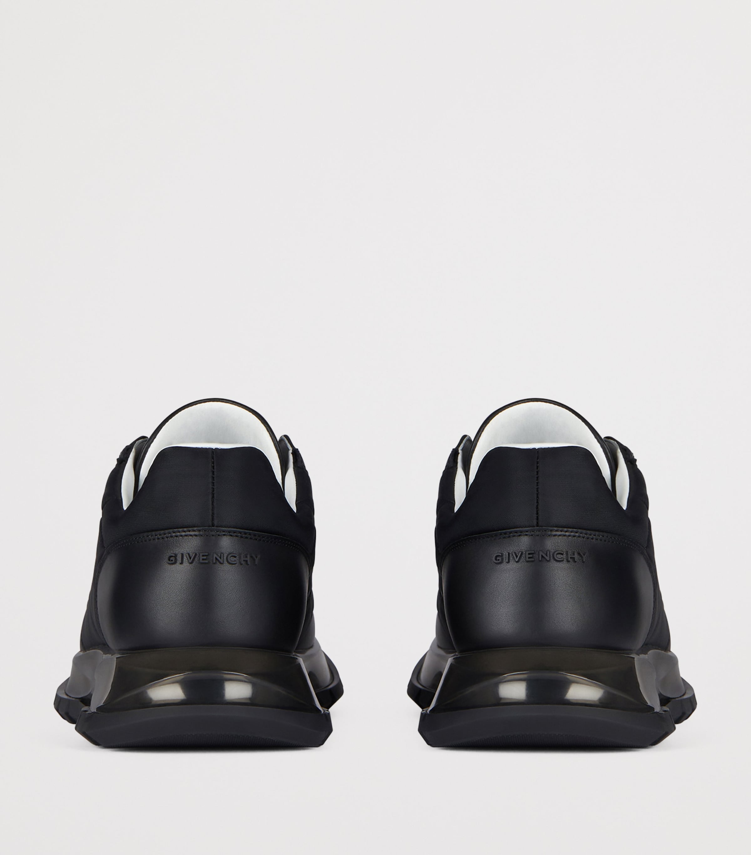 Lace-Up Low-Top Sneakers BLACK Image 4