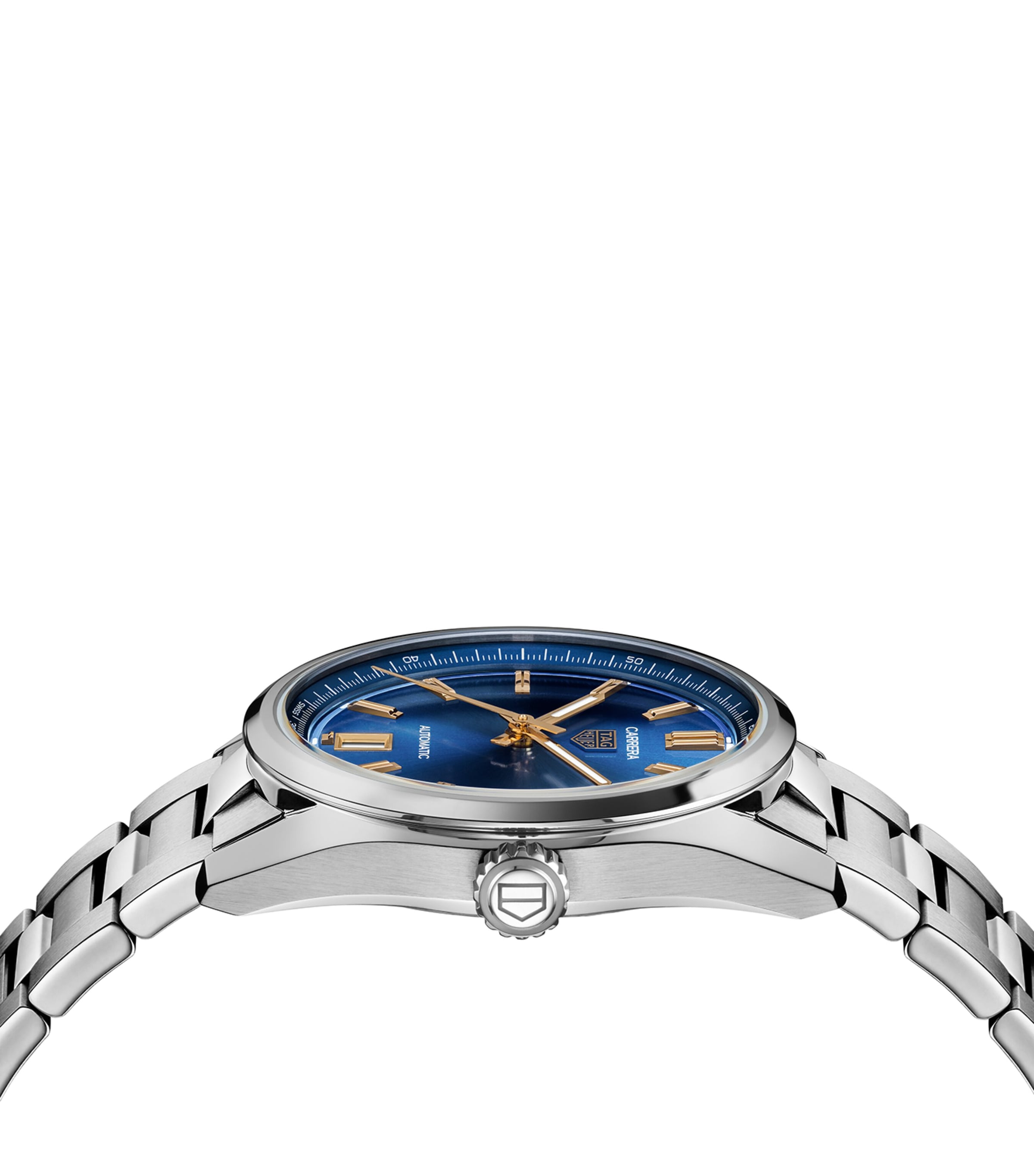 TAG Heuer Stainless Steel Carrera Watch 36mm Blue Image 2