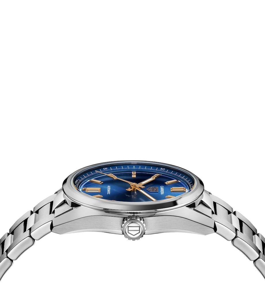 TAG Heuer Stainless Steel Carrera Watch 36mm Blue Image 2