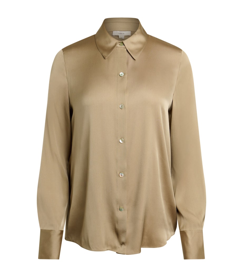 Silk Classic Shirt 245FAW-FAWN Image 1