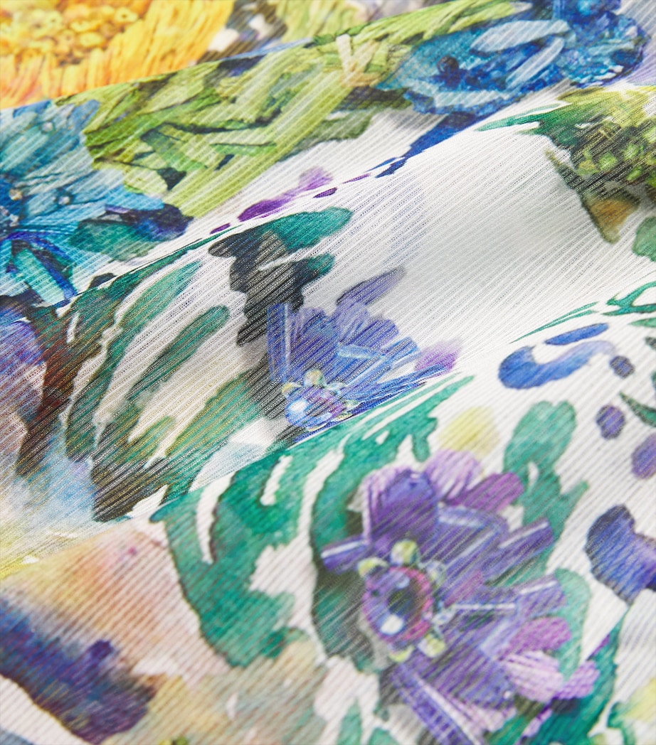 Crepe Printed Cevennes Kaftan AVIEMORE WATER Image 5