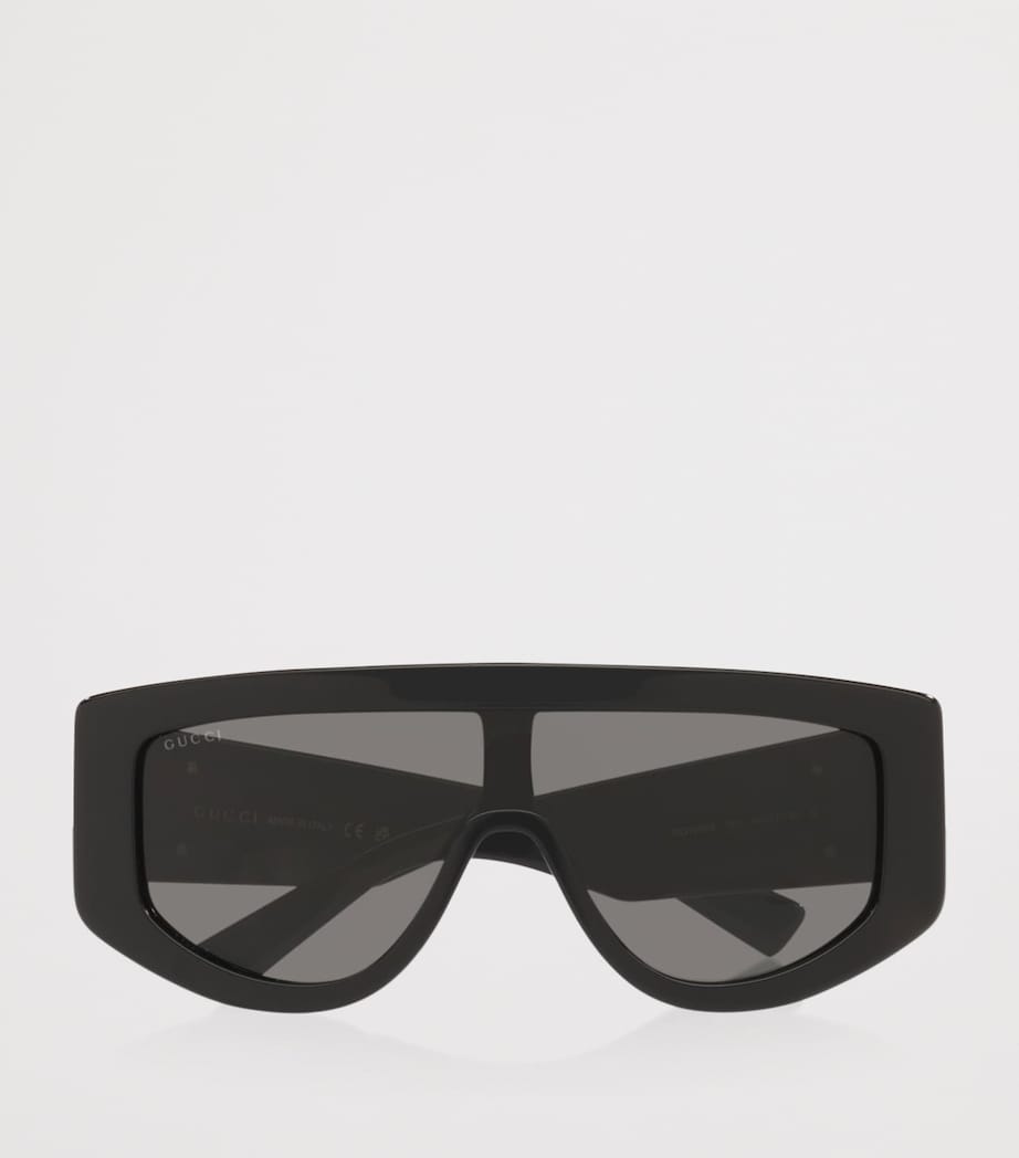 Gucci Irregular Sunglasses Black Image 5