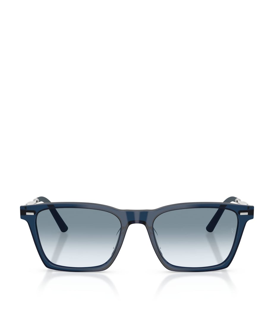 Oliver Peoples R-19 Pillow Sunglasses Blue Image 1