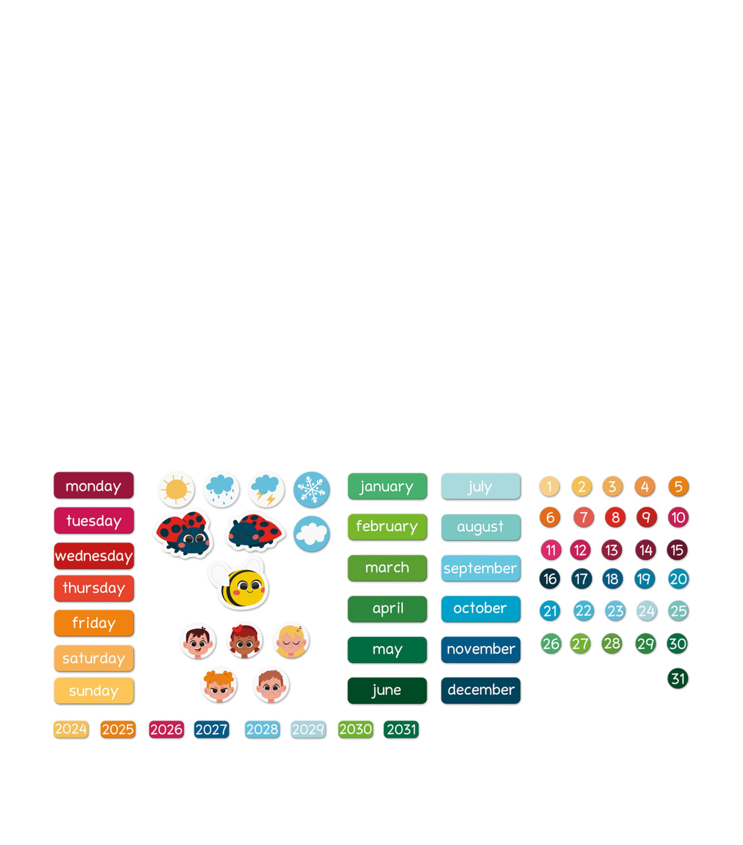 Janod Magnetic Calendar Image 5