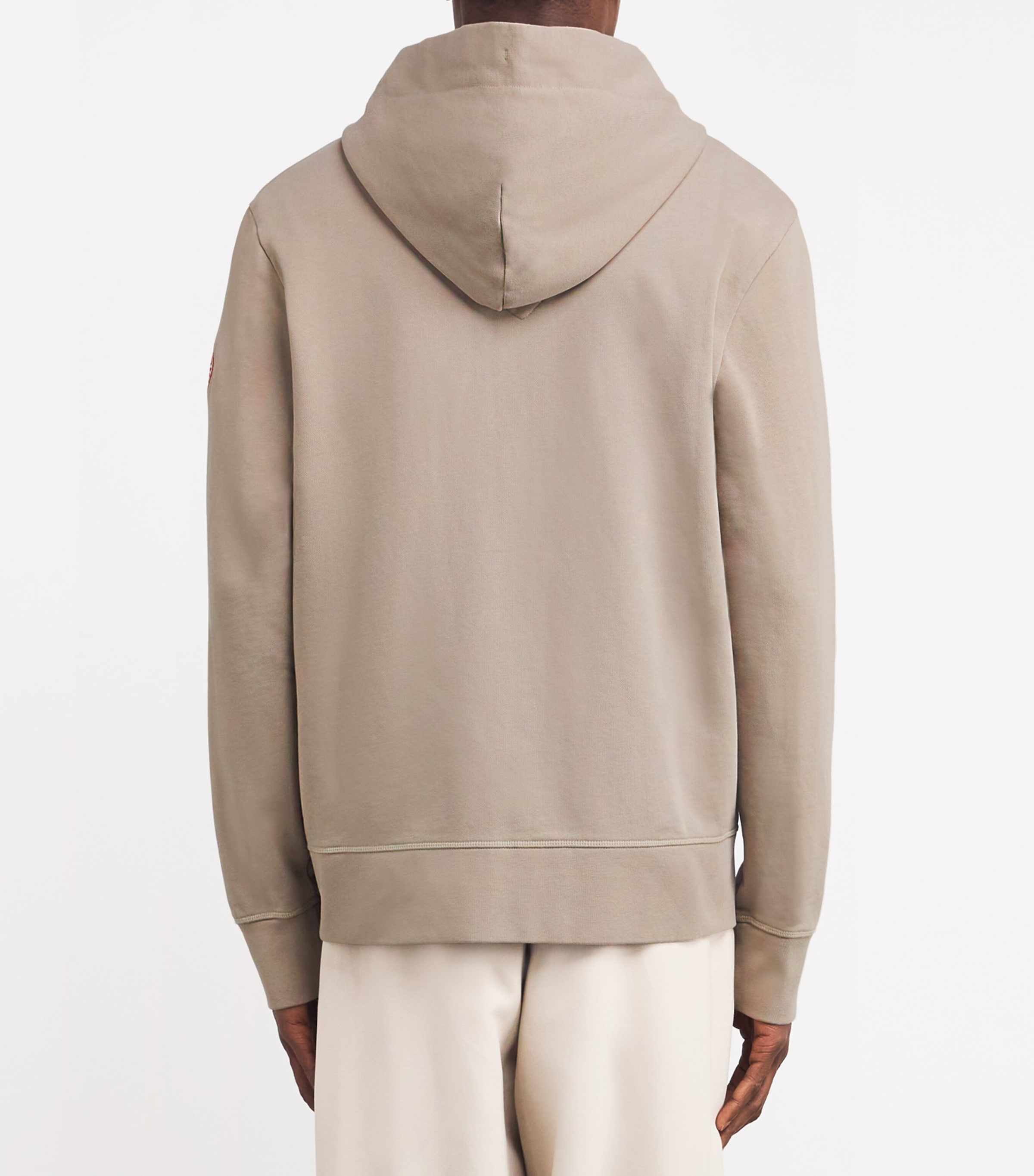 Canada Goose Mens Cotton Zip-Up Huron Hoodie Image 4