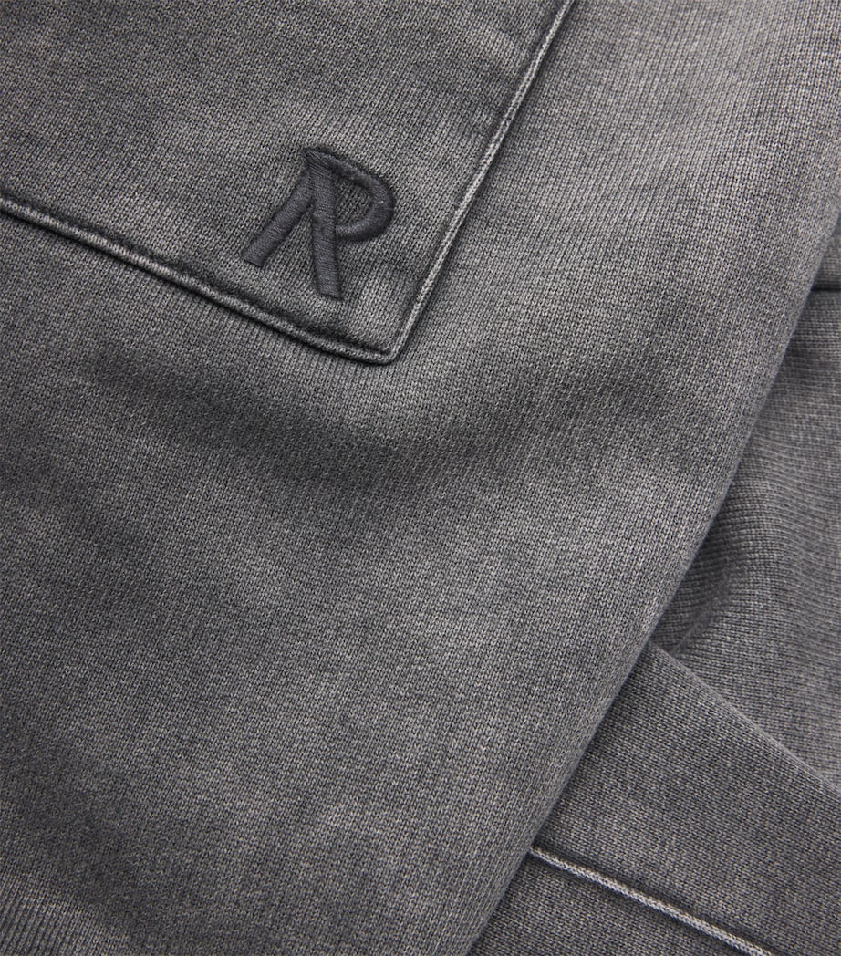 Organic Cotton Initial Sweatpants VINTAGE GREY Image 5