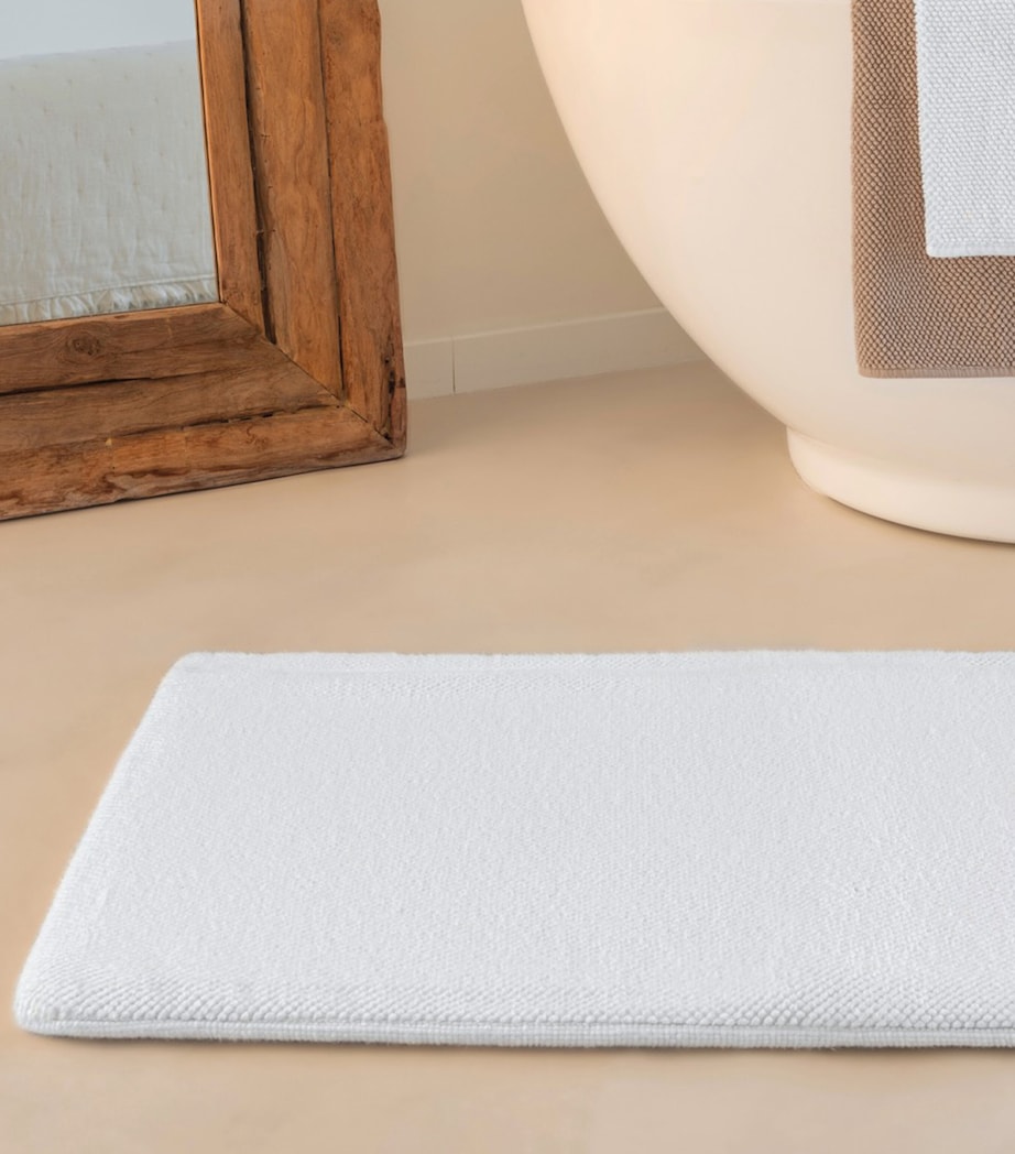 Cotton Pearls Memory Foam Bath Mat (50cm x 80cm) PEARL Image 2