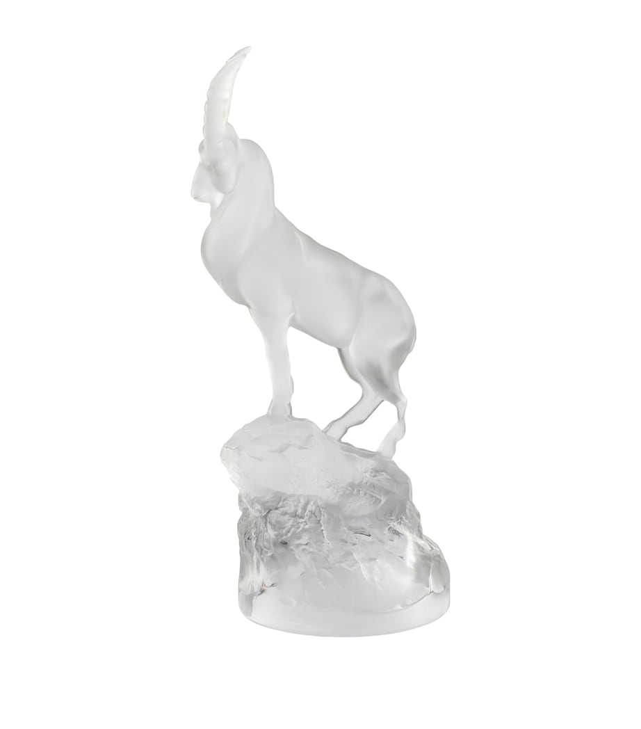 Crystal Ibex Sculpture (33.5cm) INCOLORE Image 1