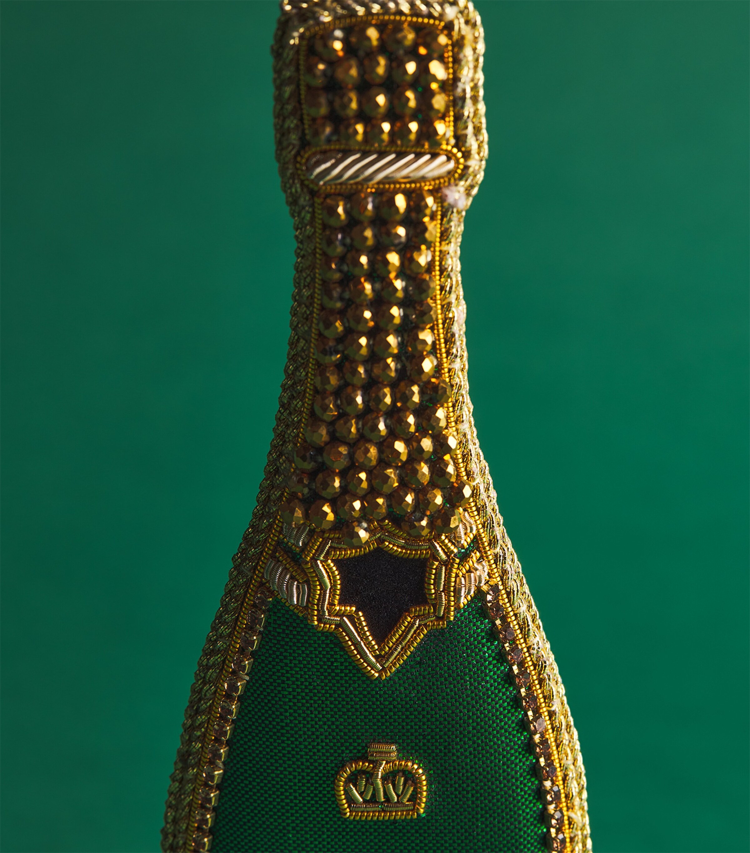 Tinker Tailor Champagne Bottle Tree Decoration Image 2