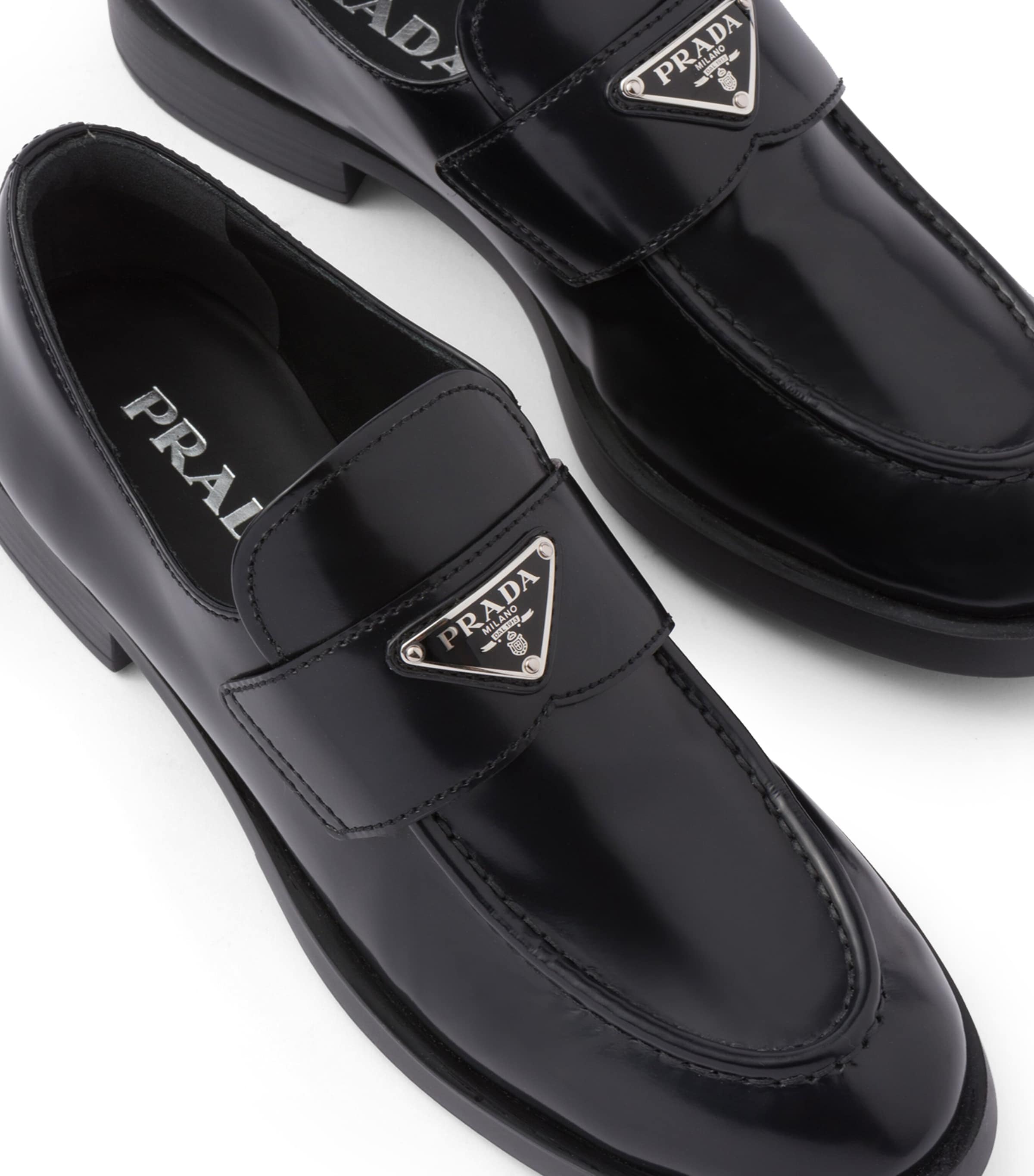 Calfskin Brushed Loafers F0002 Image 5