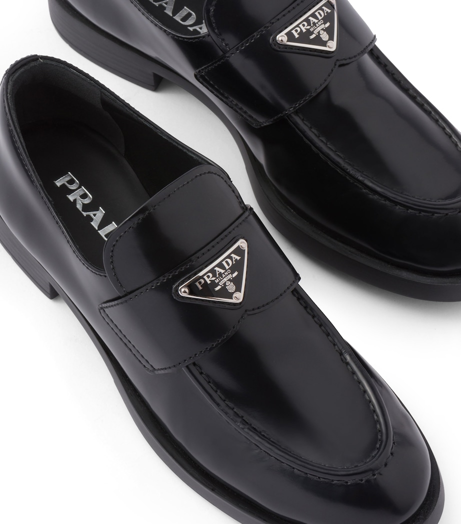 Calfskin Brushed Loafers F0002 Image 5