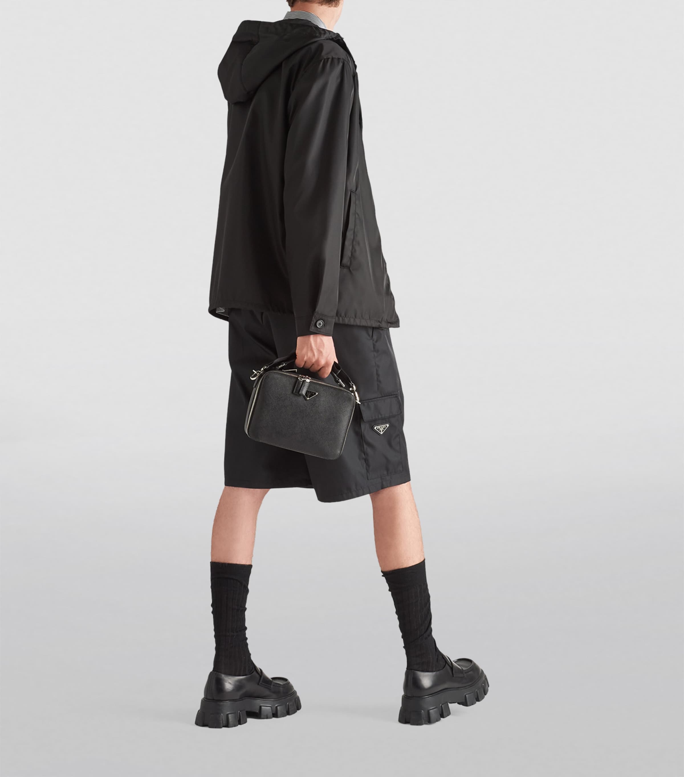 Re-Nylon Hooded Jacket F0002 Image 4