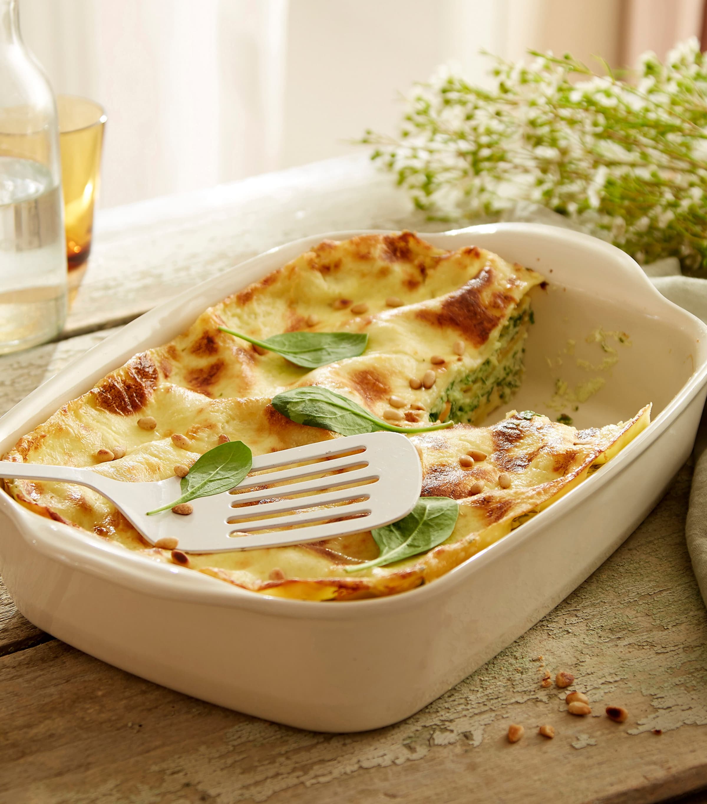 Emile Henry Large Baking Dish (36.5cm) Cream Image 2